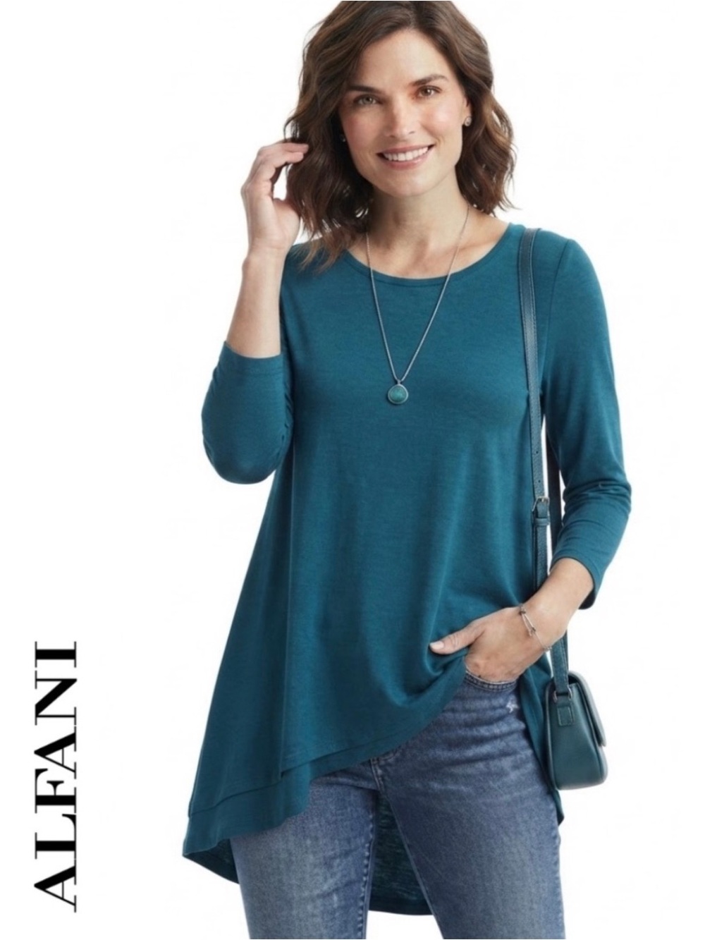 Tunic • EUC
Alfani • Women’s Asymmetrical High Low Tunic